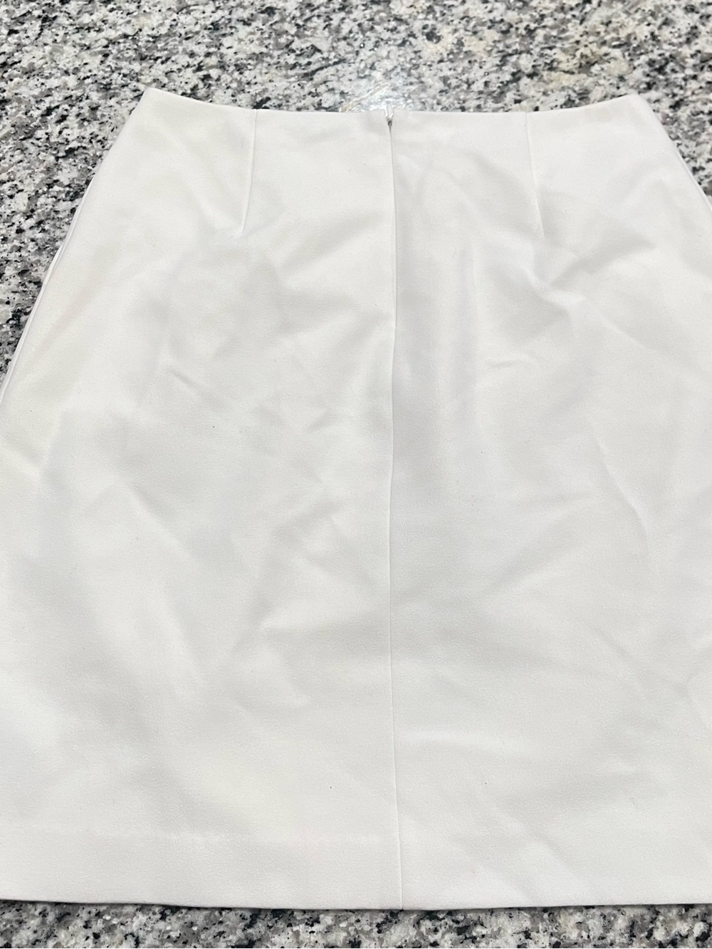 MADEWELL Off White Women's Pleated A-Line Skirt - Size 10 - Picture 5 of 16